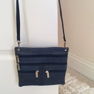 NWOT blue crossbody bag purse
